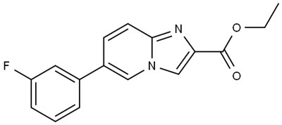 CAS#1172362-03-6|اتیل 6- (3-fluorophenyl) imidazo [1،2-A] پیریدین-2-کربوکسیلات